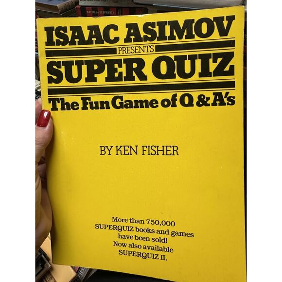 Isaac Asimov Presents Super Quiz - Picture 1 of 7